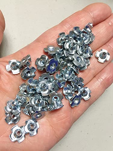 M00357-50 MOREZMORE 50pc T-Nuts Metric M3 T Nut for Ball and Socket Stop Motion Puppet Armature Humanly Posable Armature Parts HPA