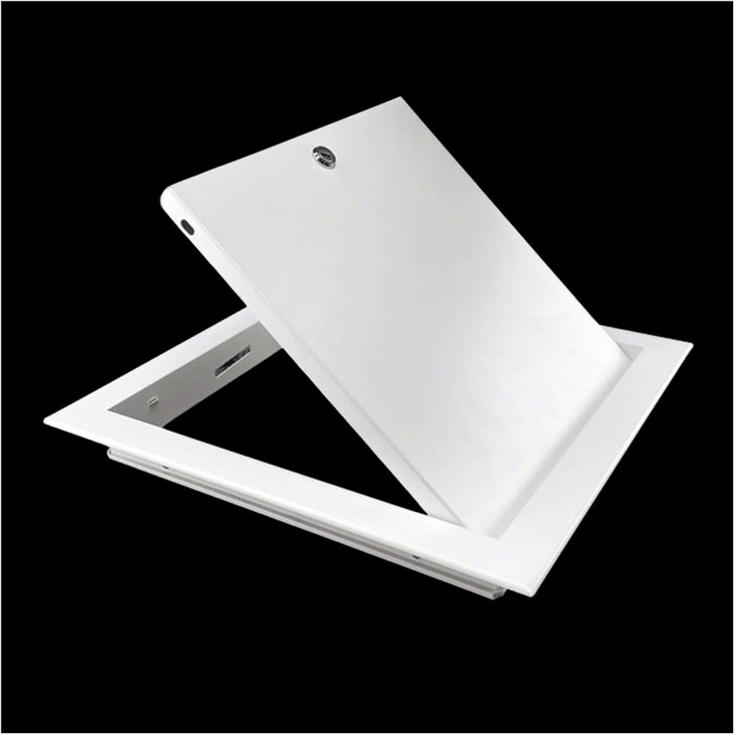 1pcs Square Wall Inspection Access Panel - Durable Aluminum Access Door with Lock for Home and Commercial Use(38x38cm)
