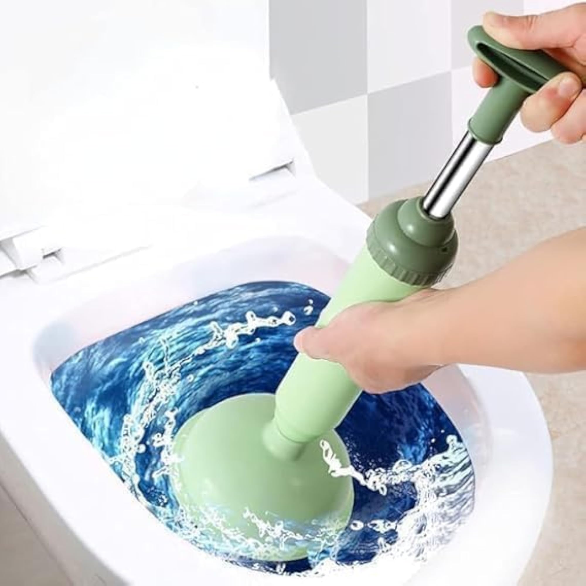 High Pressure Toilet Plunger Clog Remover