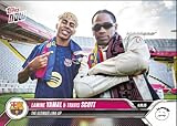 2025 Topps Now Lamine Yamal/Travis Scott #1 The Ultimate Link Up FC Barcelona Soccer Card