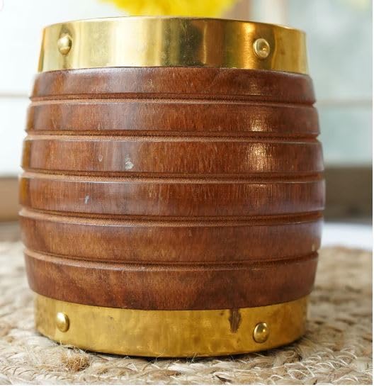 Buy Handcrafted Kerala Naazhi - Traditional Brass Measuring Cup