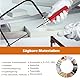 TINGTING Laubsäge Set einschließen 7 Laubsägeblätter & 1 Holzsäge | 360 Grad drehbar | Mit Holzgriff | Präzise Schnitte für Holz und Metall | Feinsäge für Holzarbeiten, Bastelprojekte und Modellbau