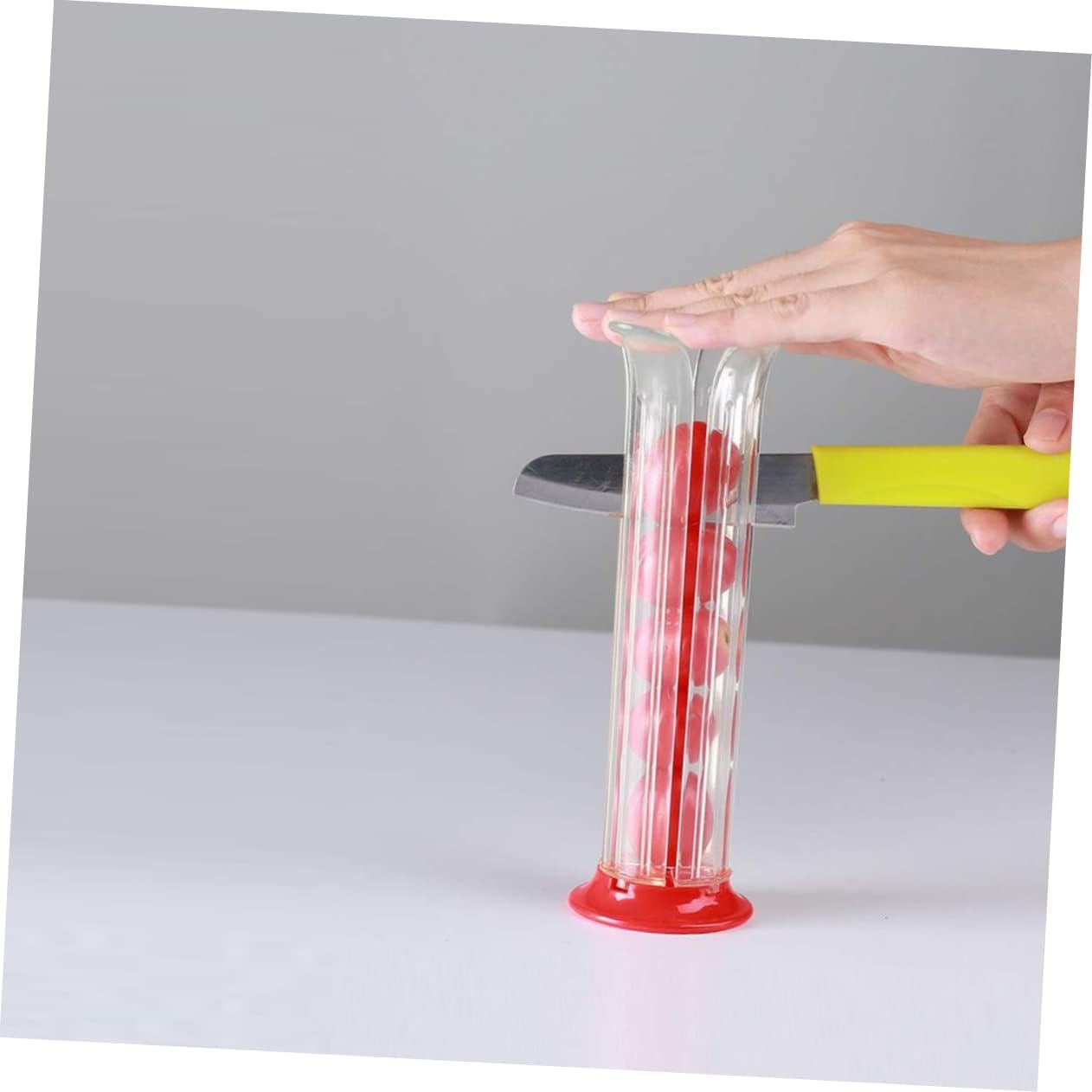 Fruit Cutting Tool for Salad 2 Pcs Tomato Slicer Cutter Pizza