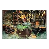 Witches Kitchen Backdrop Banner (9 feet long) Halloween Party Decor