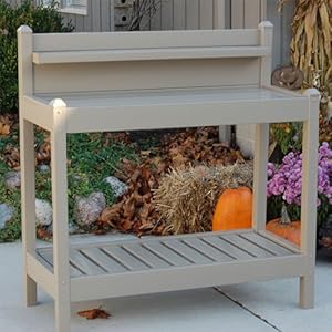 Duratrelgreenfieldpvcvinylindooroutdoortablepottingbenchstationwithshelfforplantaccessoriesgardeningsuppliesstoragemocha Urban Country Home Decor Dura trel greenfield pvc vinyl indoor outdoor table potting bench station with shelf for plant accessories gardening supplies storage mocha urban country home decor