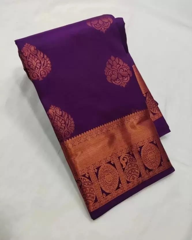 Image of Avantika Fashion Women's Kanjivaram Soft Silk Banarasi Sarees With Blouse Piece