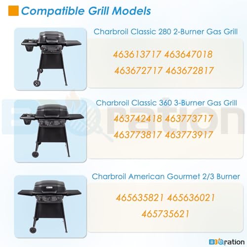 Image of Grill Parts for Charbroil Classic 280 2-Burner 463672817-P2