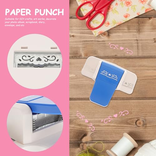 Perforadora de papel con troquel de hierro preciso y cuerpo ligero para tarjetas 5