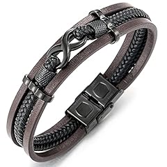 B-Metal Color: Black; Leather Color: Brown & Black