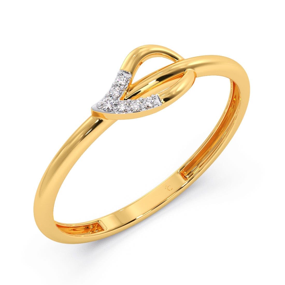 CANDERE - A KALYAN JEWELLERS COMPANY Diamondlites Collection 14K (585) BIS Hallmark Yellow Gold Ring For Women (B0CGRLZTVK) Amazon Price History, Amazon Price Tracker