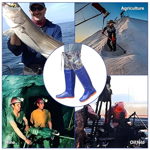 Hip Waders Waders De Quadril Para Homens E Mulheres, Botas Impermeáveis ​​de Joelho Alto, Waders Par