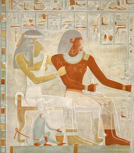Tableaux sur Toile Paheri et sa femme Henut Er Neheh impression d'artiste 60x90