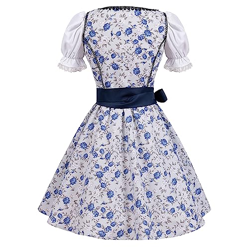 Robe dirndl femme grande taille et costume médiéval de bridesmaid longue