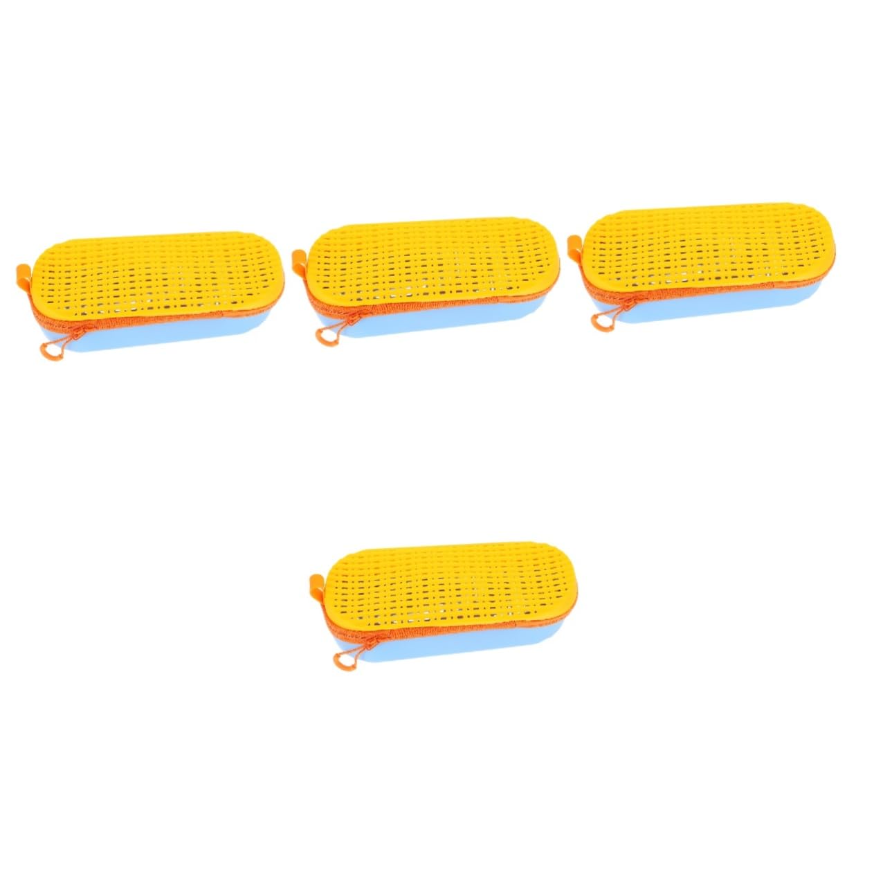 INOOMP Schwimmbrillen Aufbewahrungsbox Brillen Trageboxen Aufbewahrungsboxen Schwimm Caryying Boxen Silikon etuis Farbige Aufbewahrungsboxen