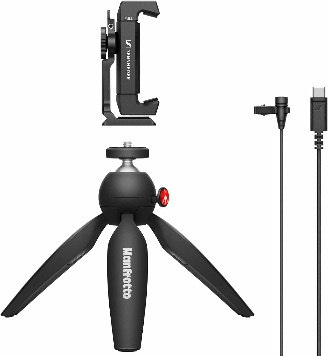 Amazon | Sennheiser ゼンハイザー XS LAV USB-C MOBILE KIT クリップ