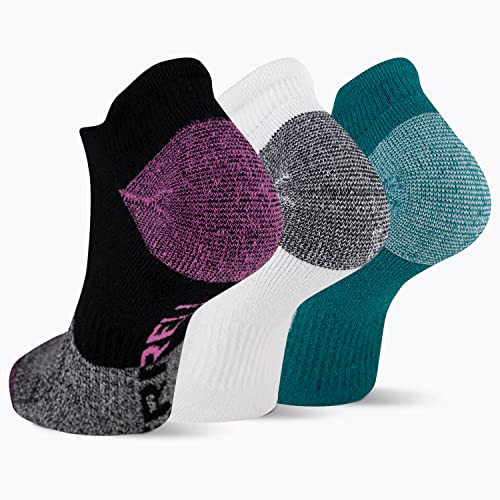 Image of Merrell Unisex Adult Cushioned Low Cut Tab Socks (3-Pair)