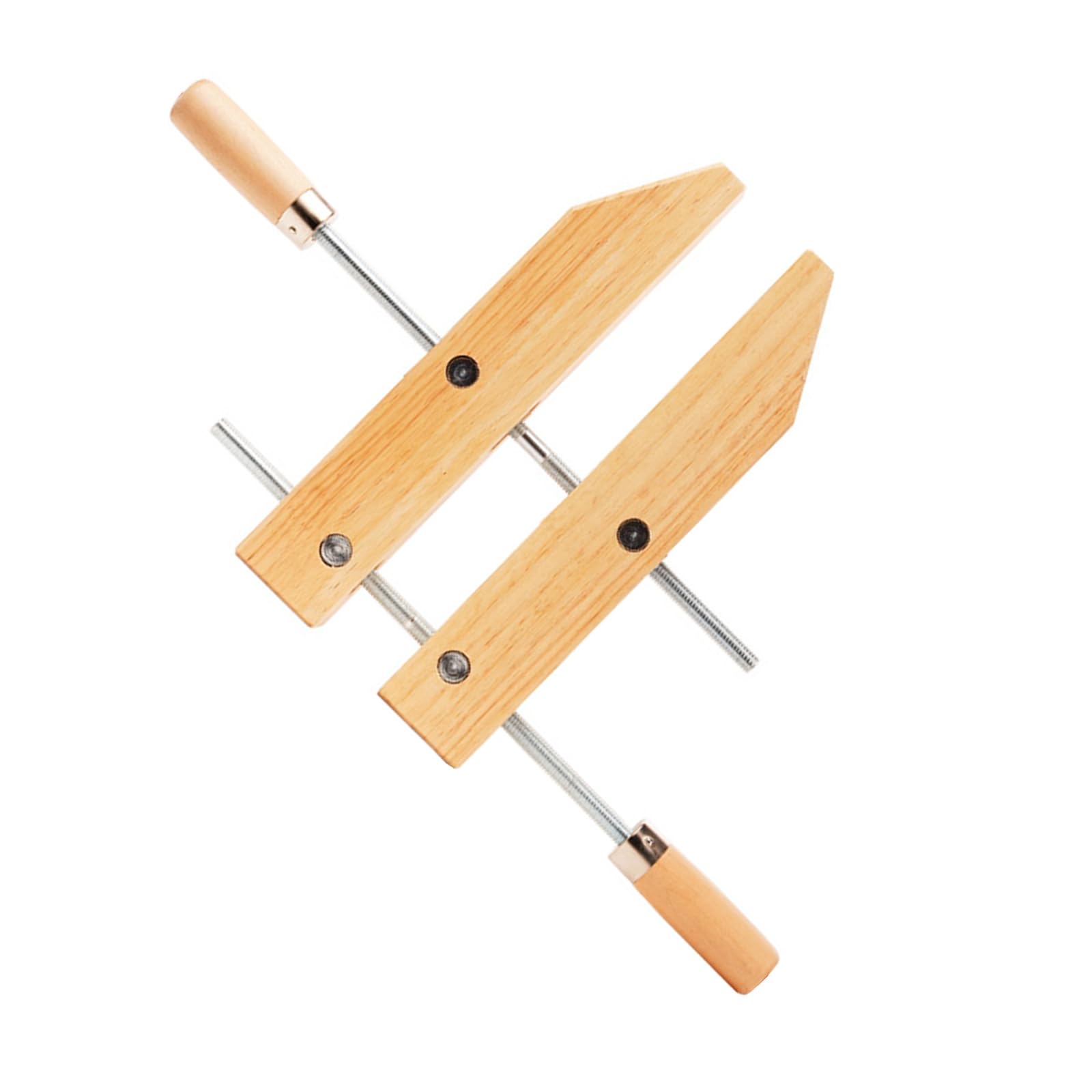 Xagmodshn Wooden Handscrew Clamp Adjustable Parallel Woodworking Clamp For Efficient Clamping In Woodworking Projects Stability Parallel