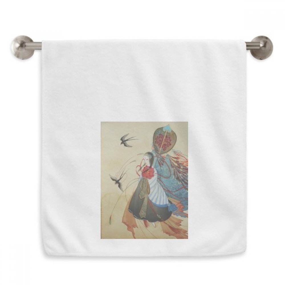 Diadème serviettes débarbouillettes Swallows illustration antique haut de gamme