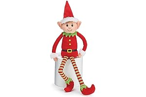 Adorable Soft Stuffed Santa Helper Elf Plush: A Festive Companion for the Holidays