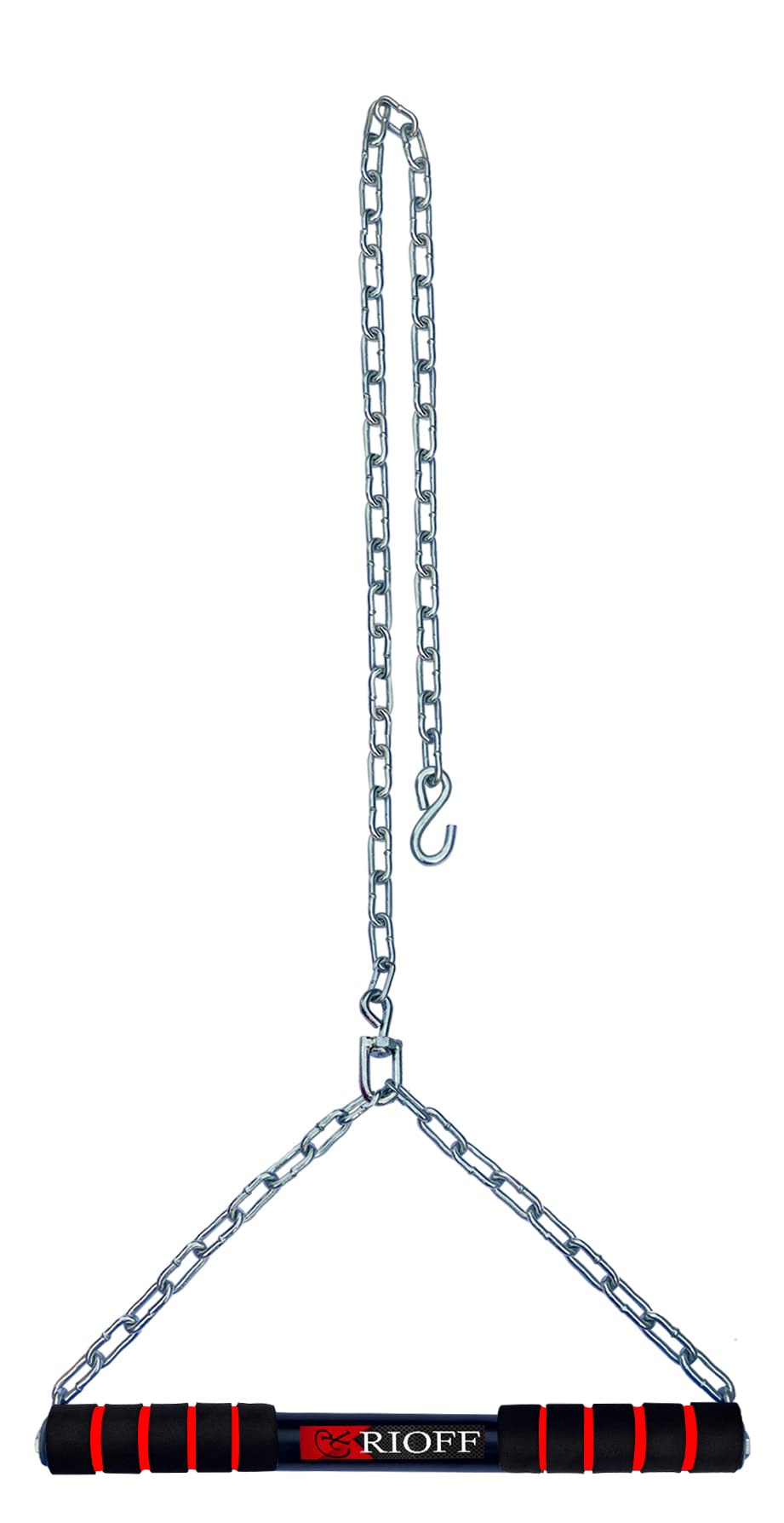 Rioff® Hanging bar Hanging Chain Rod Pull Up bar For Height Increase Heavy Duty For Kids, Adult 6FT Multicolor (B09X7CPX49) Amazon Price History, Amazon Price Tracker