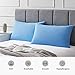 Avolare Cooling Pillow Cases Queen Size Set of 2,Arc-Chill 3.0 Cool Pillowcases for Hot Sleepers(Q-Max>0.5),Breathable&Stretchy Fabric,Softer Than Silk,Zipper Pillow Cases,Blue