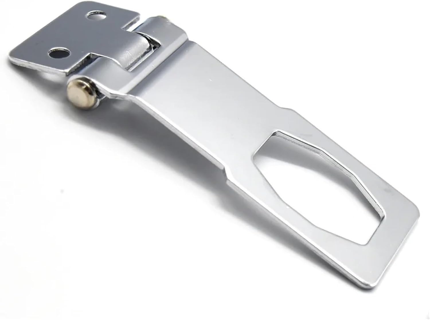 Hasp Lock for Light-Box Electrical Cabinet Air Box Bag Show Case Drawer Door Hardware DIY 1Pcs(2.5inch Bronze Samek)