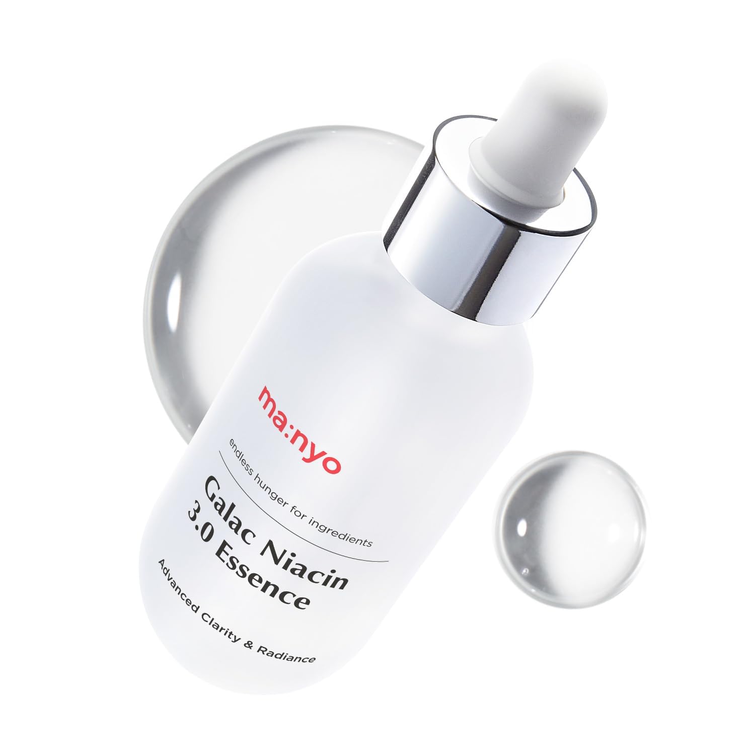 MANYO Galac Niacin 3.0 Essence Korean Facial Serum, Ultra Hydrating, Tone Balancing, Niacinamide, for Women and Men Korean Skin care 2.02 fl oz (60ml)