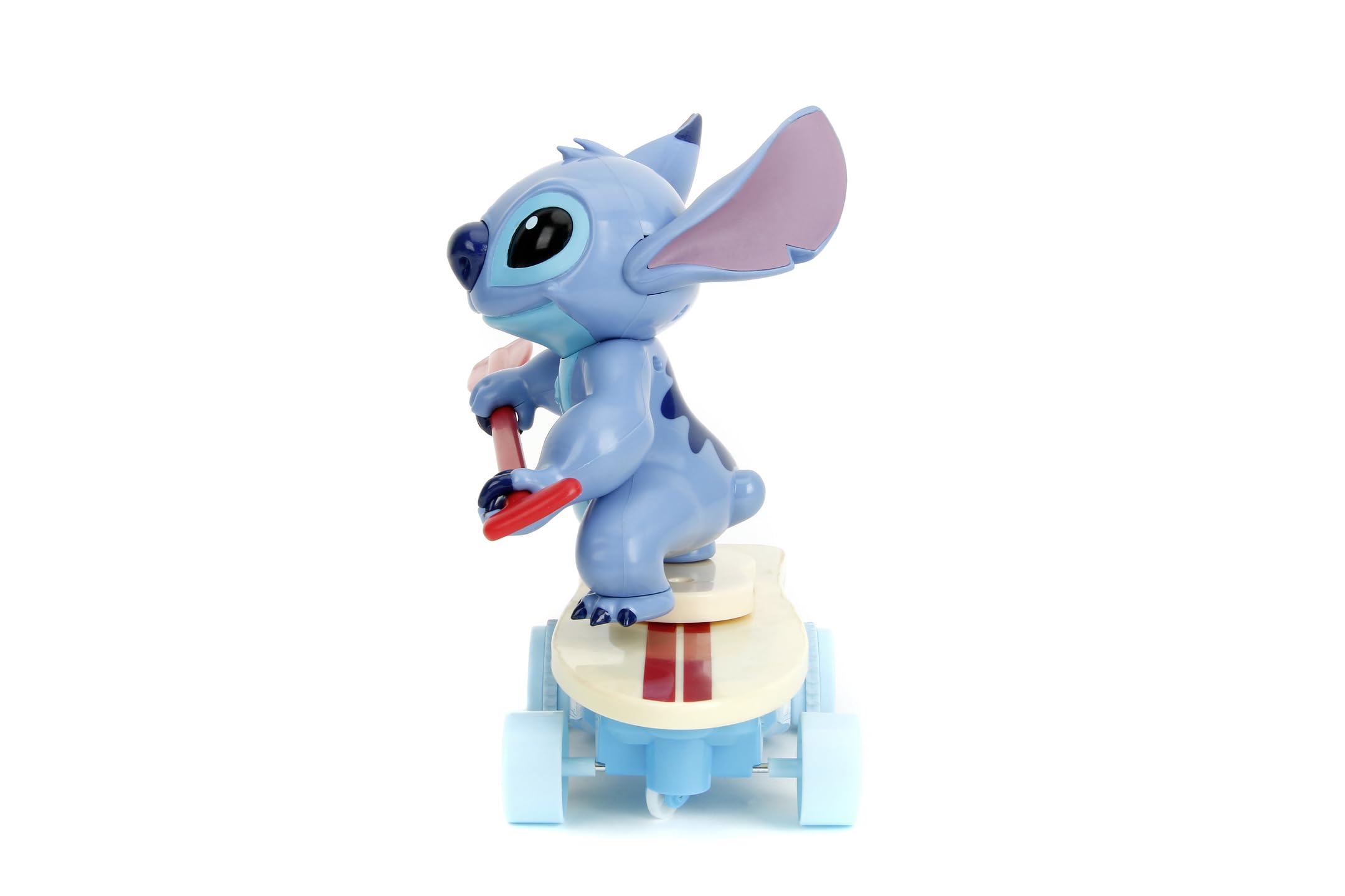 Jada - Radiocomando Surfer Stitch, 25 cm, licenza ufficiale Disney, acrobazie e rotazioni a 360°, per bambini dai 3 anni, 253074009