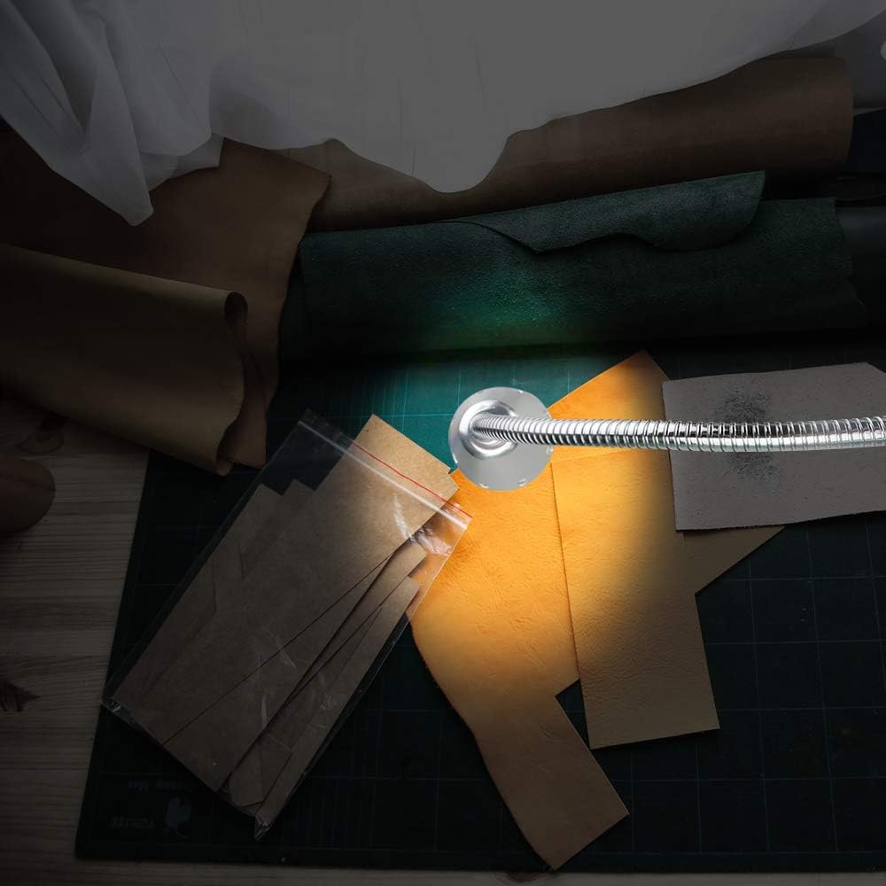 Jhua BBQ Grill Light 12 LED Super Bright, 24 inch Long Flexible Neck Attaches Clip On Outdoor Barbecue Lamp with Magnet, Screw Clamp for Barbecue Grilling, Table or Workbench - Battery Operated : Patio, Lawn & Garden