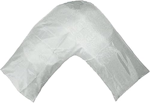 Miniatura 7 de TAOSON Funda de cojín de satén suave y sedoso en forma de V, triboomerang estándar, varios colores (chocolate)