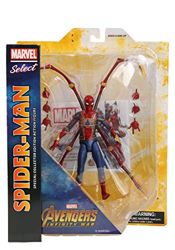 Diamond Select Toys Marvel Select: Avengers Infinity War Spider-Man Action Figure