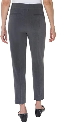 Miniatura 2 de Kirkland Signature Pantalón de tobillo elástico cómodo para mujer (4, gris), Gris