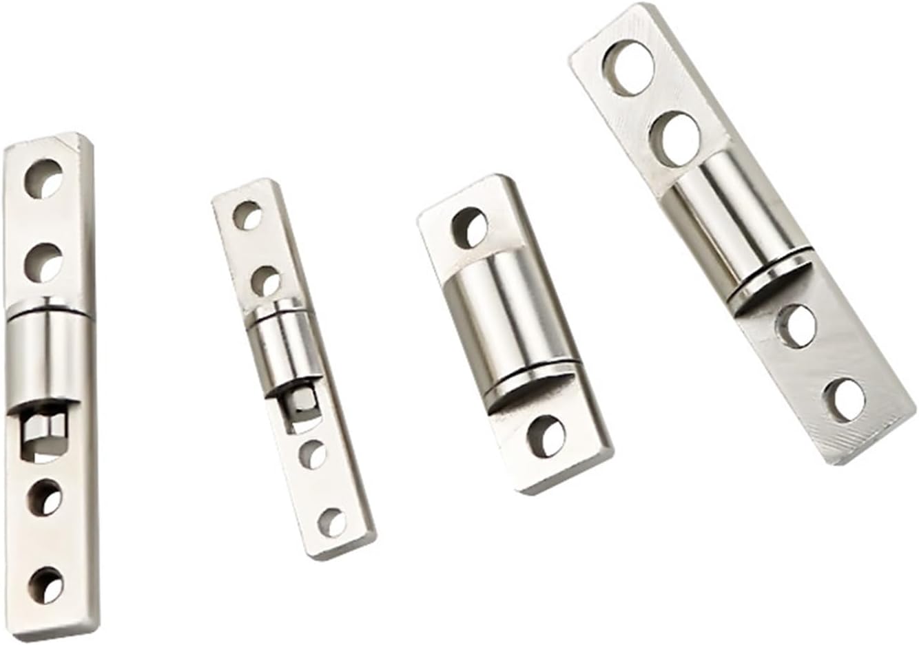 Round Rod 360 ° Rotation Damping Pivot Hinge Automation Free Stop Torque Adjustable 1Pcs(8x49.5-1.0N.m)