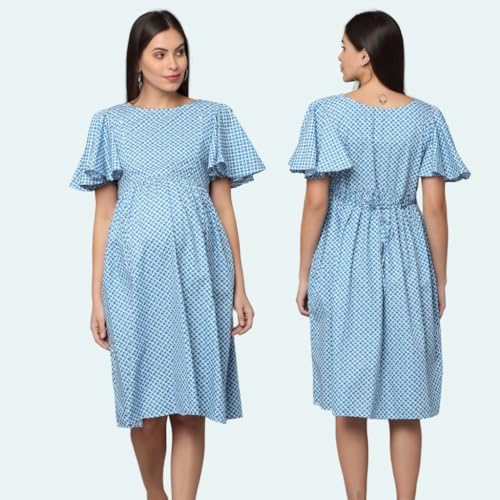 Image of Morph Maternity | Maternity Dresses for Women | Fits During Pregnancy & Post Pregnancy | Back Tie to Adjust
