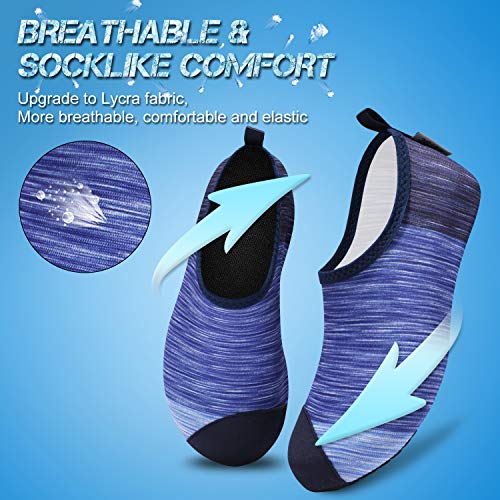 Buy VIFUUR Womens Mens Water Shoes Barefoot Yoga Shoes Quickly Dry Aqua