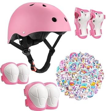 bike helmet knee and elbow pads