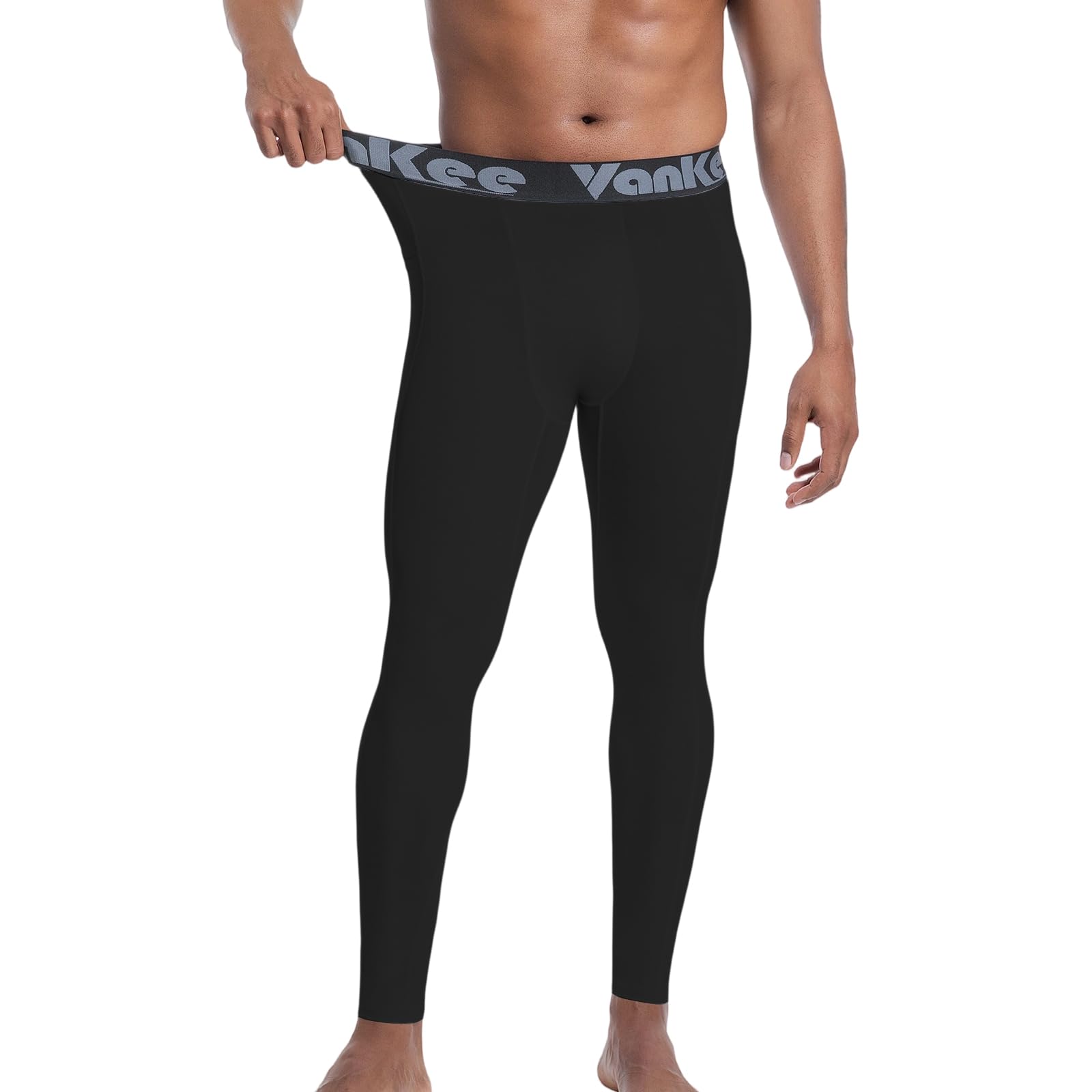 Pantalones de Compresión para Hombre con Bolsillos Mallas Deportivas para Correr Pantalones de Secado Rápido Capa Base de Sudor para Baloncesto Fútbol Yoga Gimnasio
