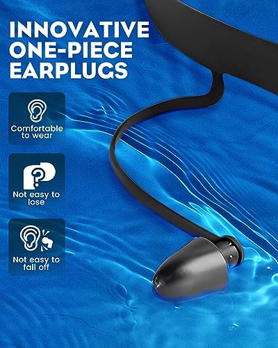 Image of Anti-Fog Swim Goggles with UV Protection | Comfortable Leak-Proof Silicone Seal | Adjustable Strap Swimming Glasses for Men Women Kids | Clear Vision Pool Goggles with Free Protective Case