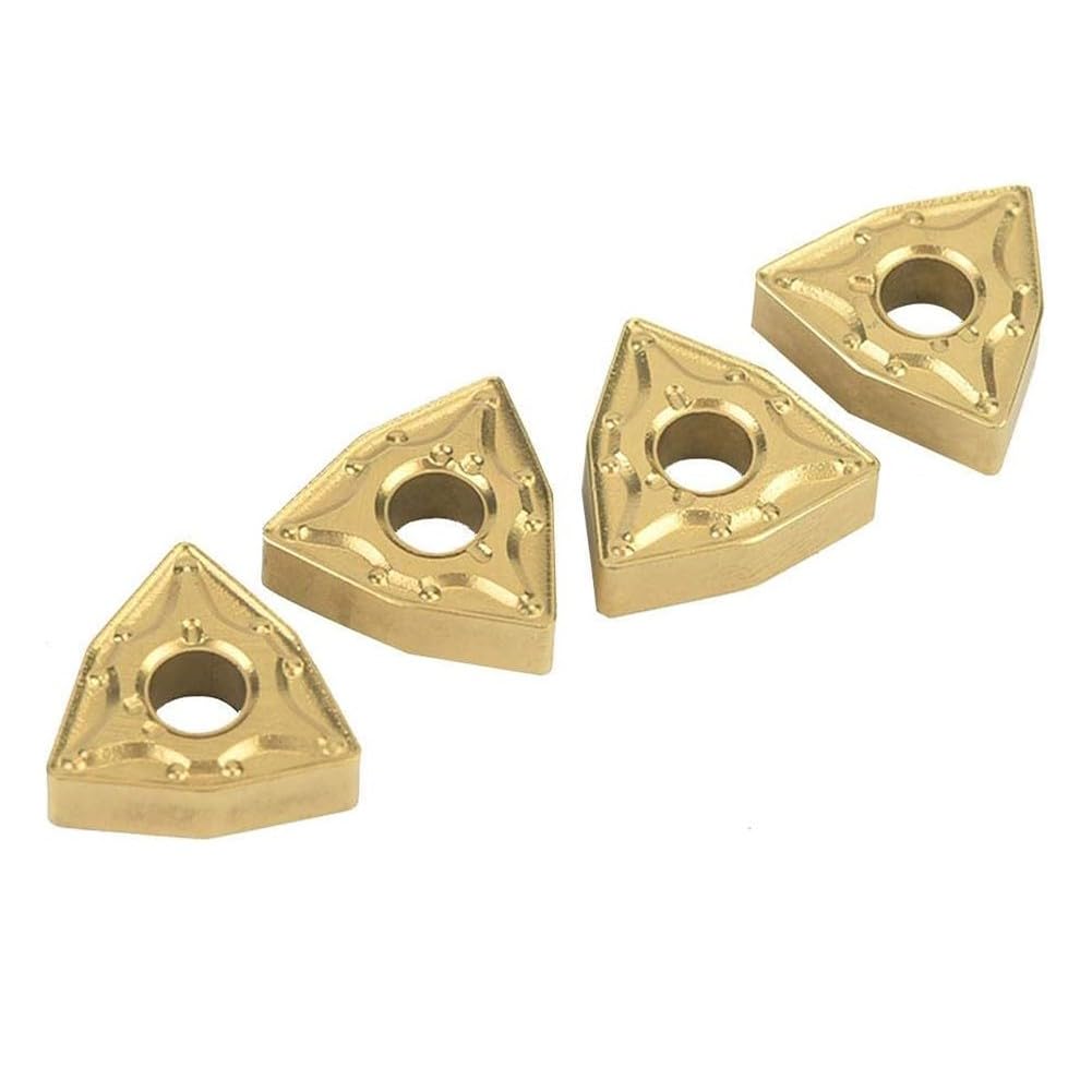 Ensemble de barres d'alésage internes S20R-MWLNR08, 20 inserts en carbure WNMG432, support en alliage d'acier allié de 1,9 cm de diamètre x 20,3 cm de long pour applications de travail des