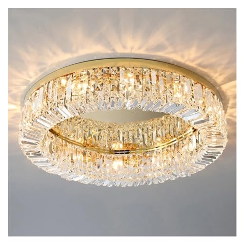 VfA Ɩ, _ȃX^C̃V[OCg K9 NX^XeX|rO[xbh[ LED V[Ov(Gold,D60CM*H17CM)