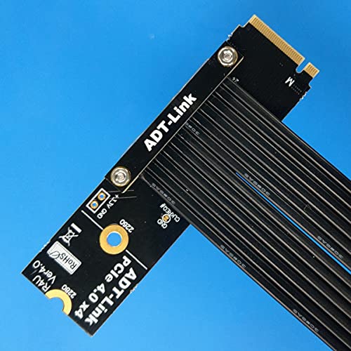 Câble d'extension M.2 NVME vers PCIE 4.0 haute fidélité R43UL 50cm