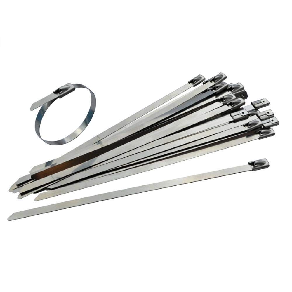 Faithfull CT29046SS 4.6 x 290 mm Stainless Steel Cable Ties (Pack of 50), Violet - Image 2