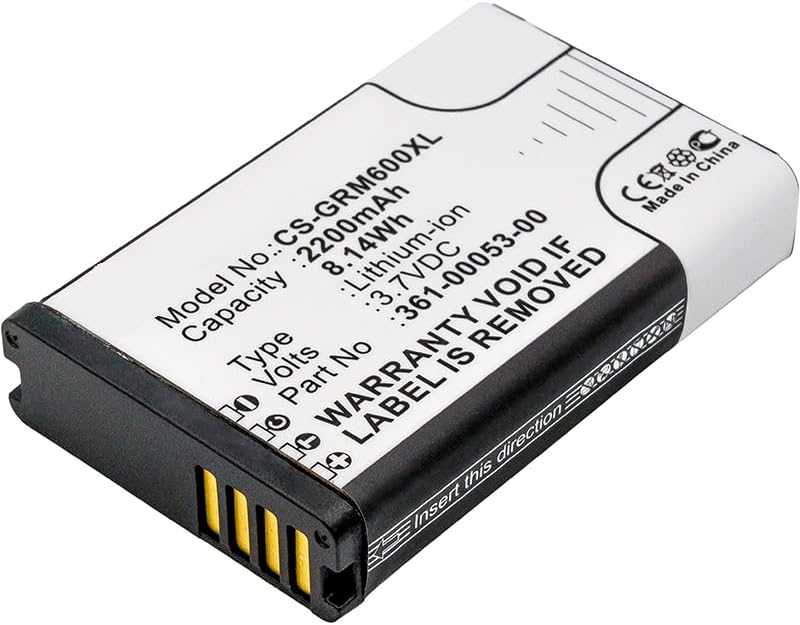 Replacement Battery for Garmin Alpha 200,Alpha 200i,Alpha 300,Alpha 300i,Montana 600,Montana 600T,Montana 600t Camo,Montana 650,Montana 650T,Montana 680,Montana 680T,Monterra,2200mAh
