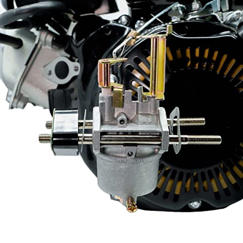 JMCHstore Performance Carb W/Replaceable Main Jet for FRP GMB100, Coleman CK100-S CC100X Mini Bike CT100U GK100 SK100 Go kart, Predator 79cc Engine; Massimo MB100 Gaskets Main jet