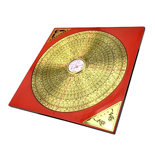 Boussole traditionnelle chinoise feng shui objet déco taoïste