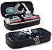 Produktbild Leather Mäppchen Maleficent Pen Case Pouch Holder Stationery Cosmetic Makeup Double Zipper Bag for Adults Girls Boys School Office