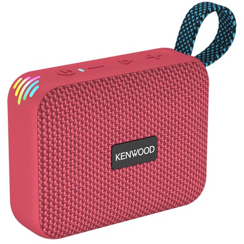 Haut-Parleur Bluetooth Portable Compact Kenwood AS-60BT-V Étanche IPX7 Autonomie 8h