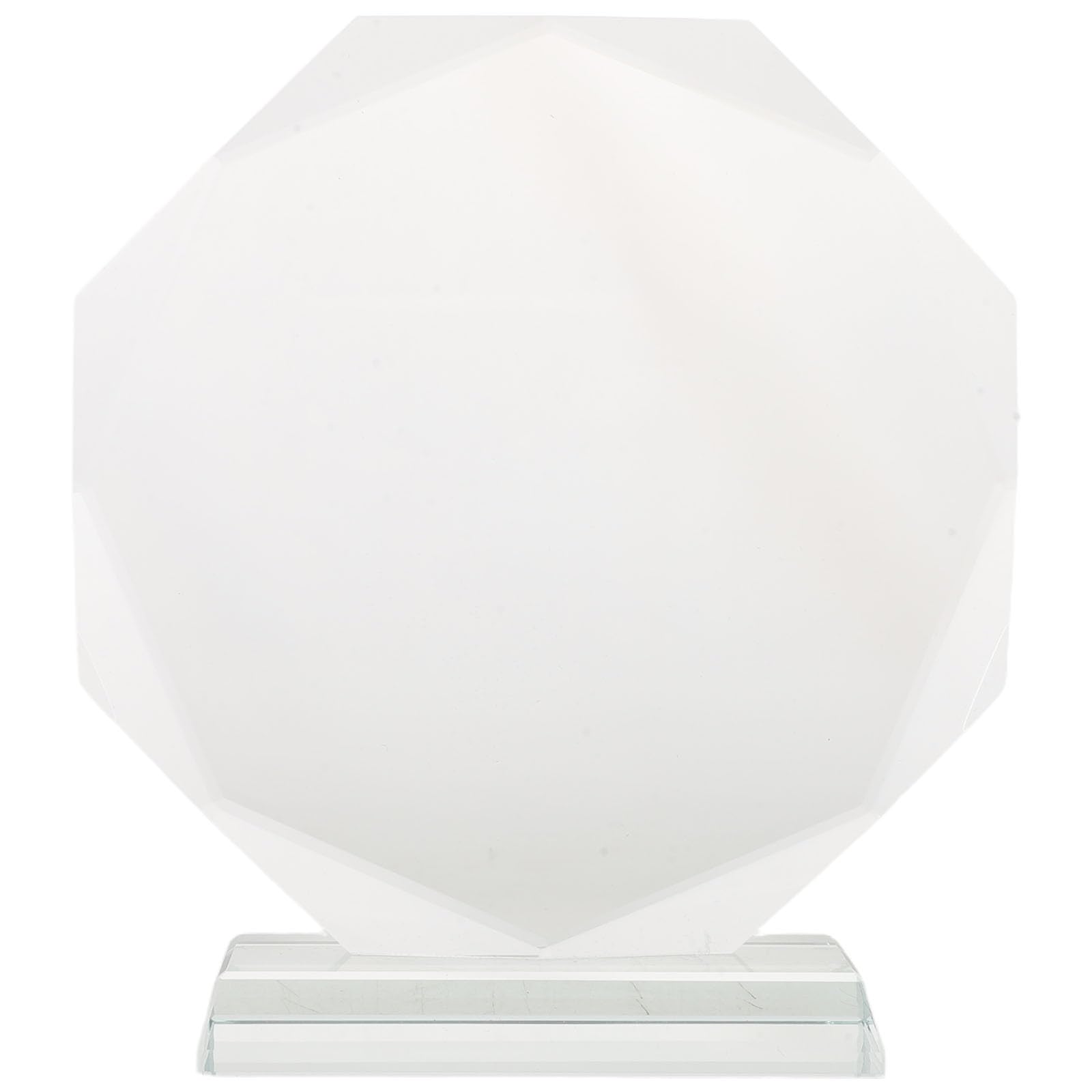 Trofeo de cristal octagonal de 140mm Homoyoyo como recuerdo personalizado 8