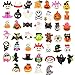 50 Pieces Flat Back Buttons Halloween Resin Flatback Resin Button Crafts for DIY Crafts Making Scrapbooking Decoration