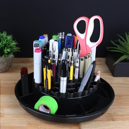 Alvin 9893-1 Spin-O-Tray Blanc pour trier les petits objets et libérer l'espace - 7